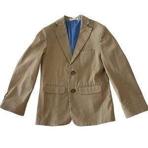 Boys Izod tan/khaki blazer